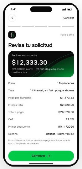 Paso 2: Confirma con tu NIP